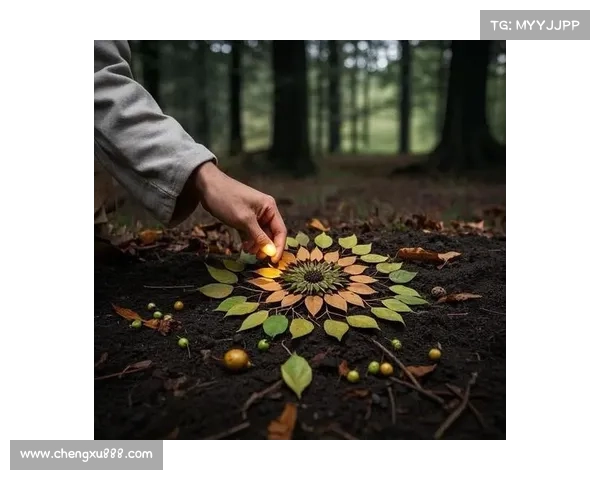 神秘荧光森林冥想指南探索心灵深处与自然共鸣的奥秘